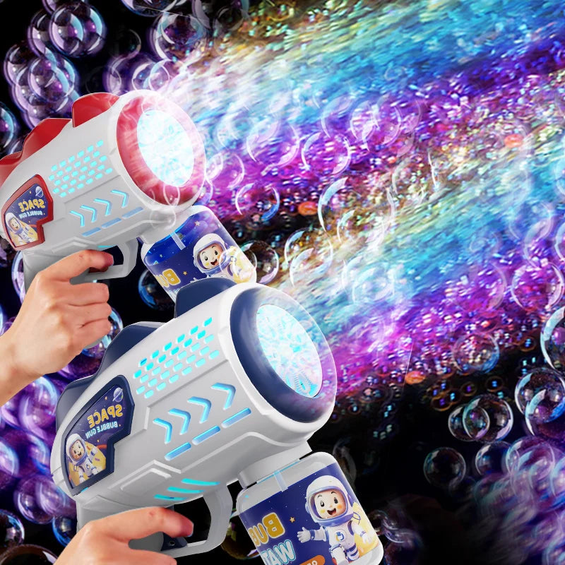 Astronaut Electric Bubble Gun Kids Toy Bubbles Machine