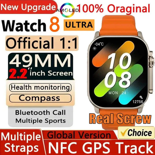 New Watch 8 Ultra Smart Watch 49mm 2024