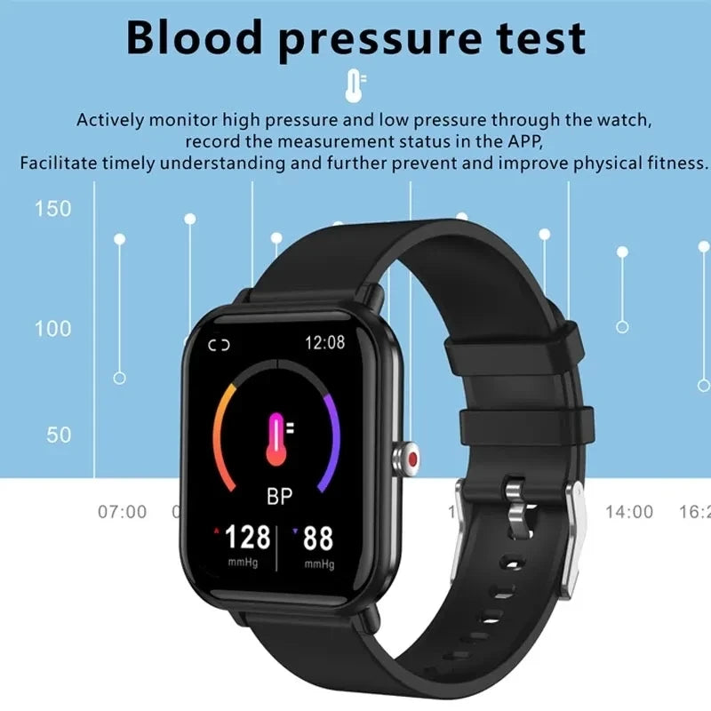 LIGE New Q9 Pro Smart Watch Body Temperature Monitor