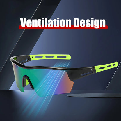 New Sunglasses 100% UV Protection HD Multi-Color Lens Polarized Photochromic for Cycling MTB Riding Fishing Running Goggles CE