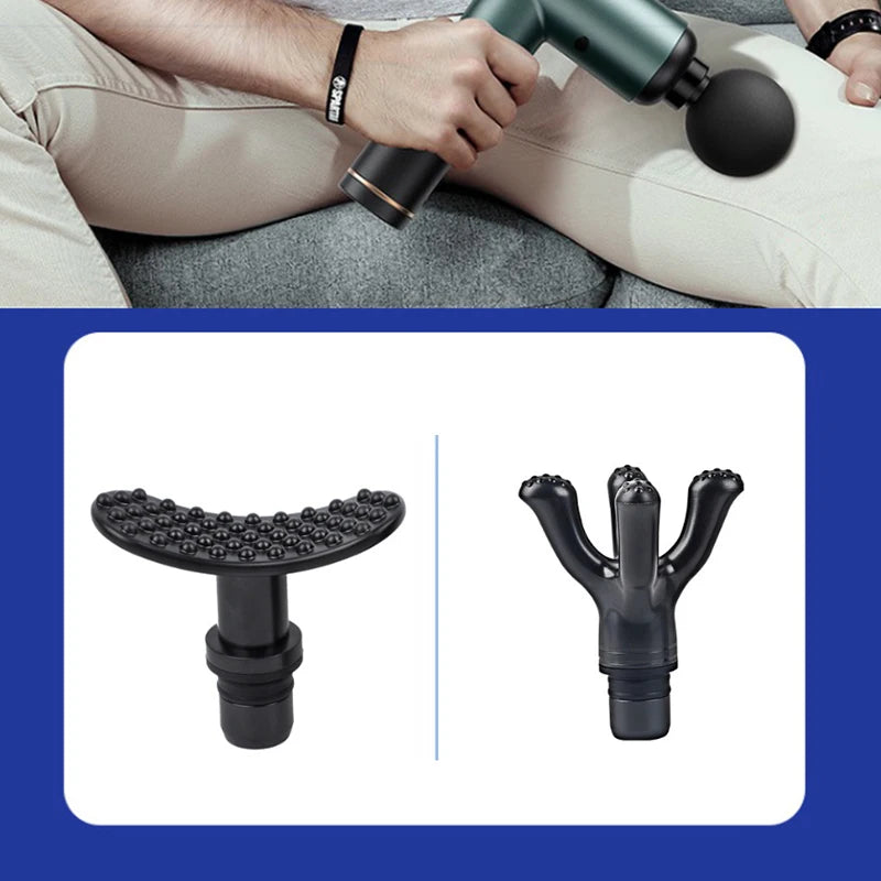 1 Pc Fascia Gun Massager Head Universal Type Massage Roller Back Massager