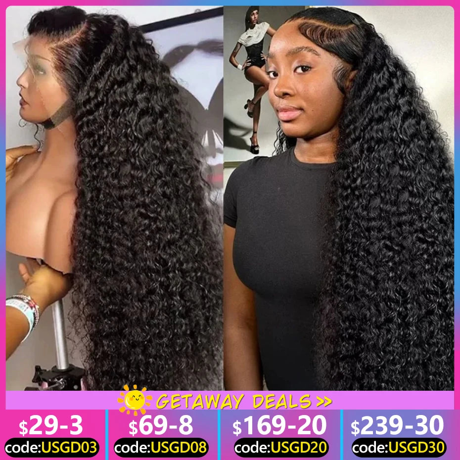 Kinky Curly Lace Frontal Wig Curly Lace Front