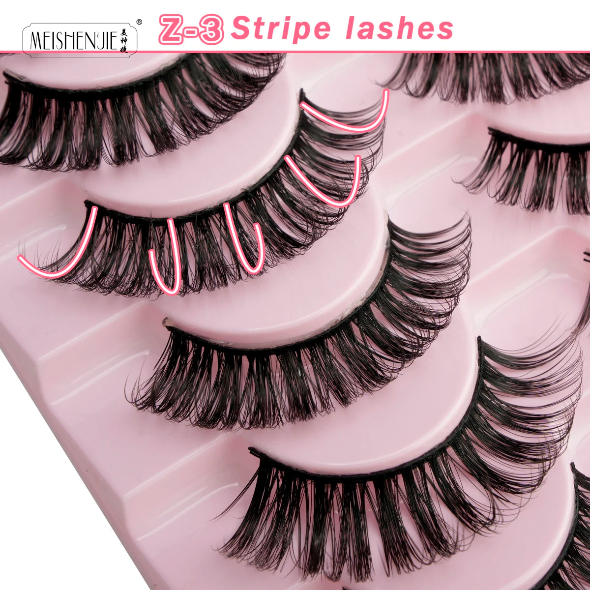 Faux Cils 5/10 Pairs 3D Mink Lashes Natural Long Wispy Fluffy Handmade False Eyelashes Makeup Tool Full Strip Lashes maquillaje